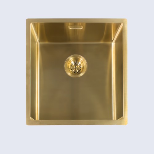 Zlew Reginox Tampa 40x40 Gold stal