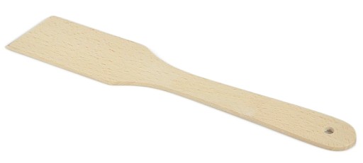 Łopatka Płaska Drewno Buk Mieszadło Kuchenna 30cm.