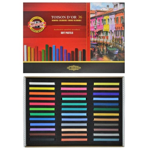 Koh-I-Noor Pastele Suche 8585 Toison D`Or 36 kol.