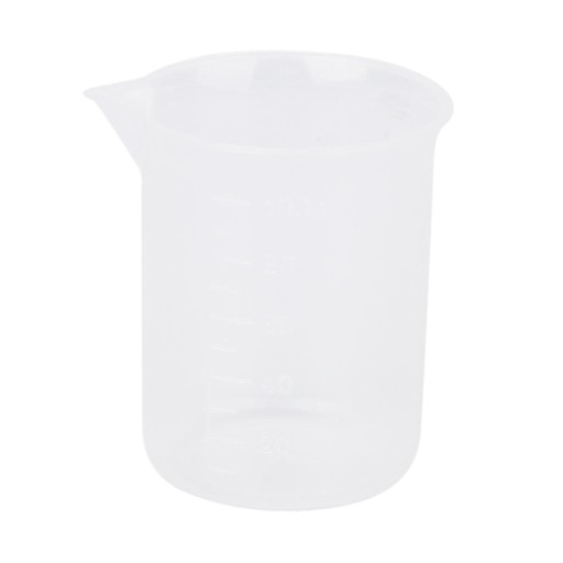 50ml ml przezroczysta stopniowana zlewka kubek miarowy Kitchen Lab Tool 100ml