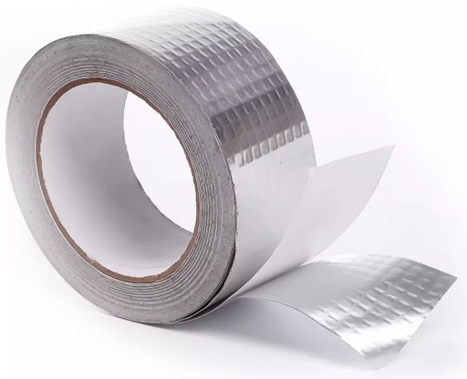 Taśma aluminiowa ZBROJONA WZMOCNIONA 50mmx50m