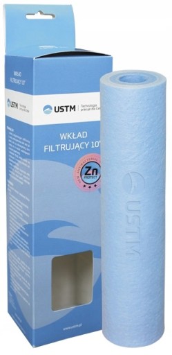Filtr wody wkład piankowy ANTYBAKTERYJNY 10' 1 MIC
