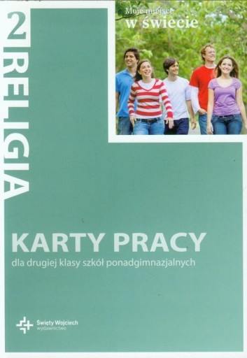 RELIGIA 2 MOJE MIEJSCE W ŚWIECIE KARTY PRACY
