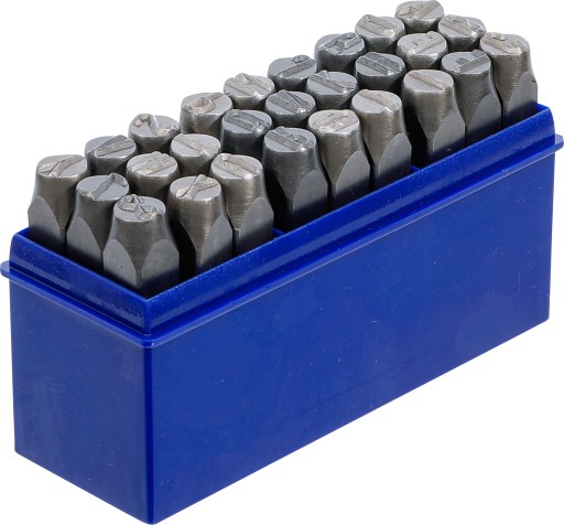Znaczniki literowniki 10 mm 27 szt. znakowniki