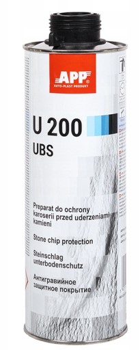 APP U200 UBS 1l CZARNY Preparat do ochrony karoserii Baranek konserwacja