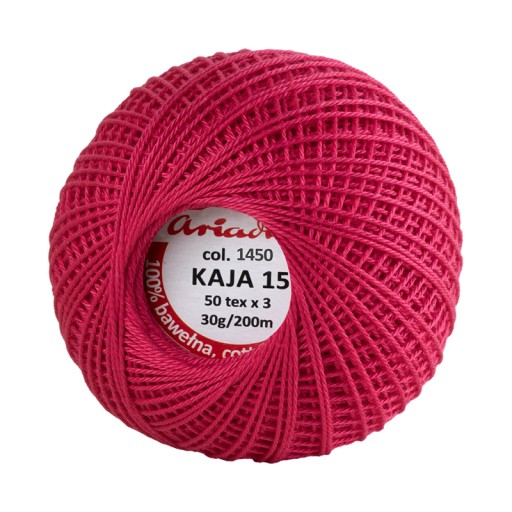 Kordonek Kaja 15 / 30 g / 1450 magenta