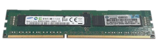HP SAMSUNG 8GB 1Rx4 PC3-12800R ECC REG 647651-081