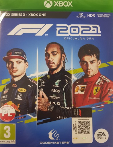F1 2021 PL XBOX ONE I SERIES X NOWA FORMUŁA 1 2021