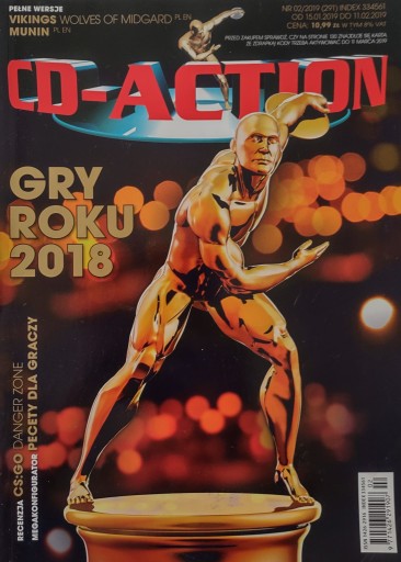 CD-Action 2/2019 brak płyt