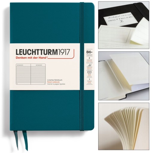 LEUCHTTURM1917 Notatnik Notes Twardy B6 Linia