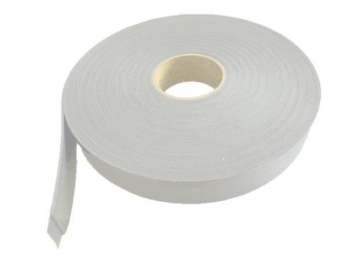 Taśma piankowa (akustyczna) PE 40x3mm rolka 30m (biała)