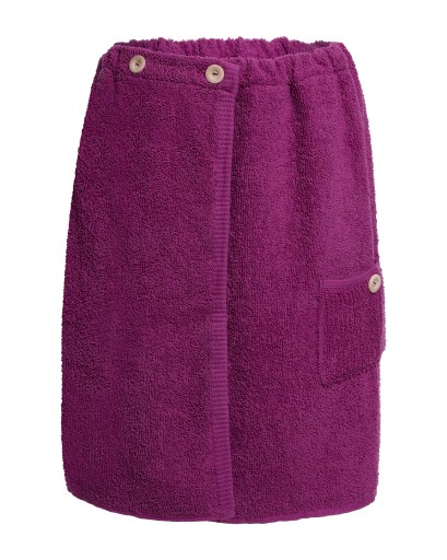 SAUNA KILT 100% BAWEŁNA ŚLIWKA MĘSKI 50/140 GUZIK