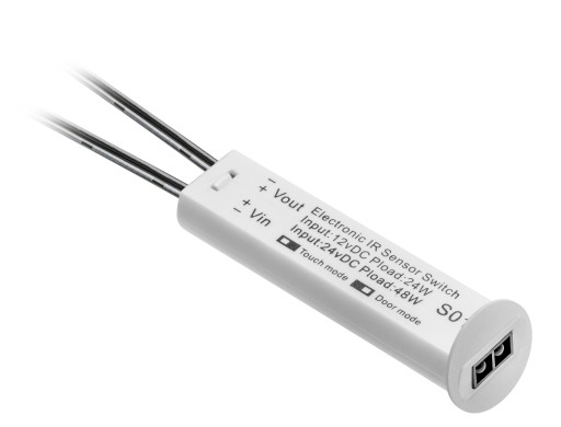 Włącznik bezdotykowy uniwersalny (3w1), 12V DC, ze ściemniaczem, GTV