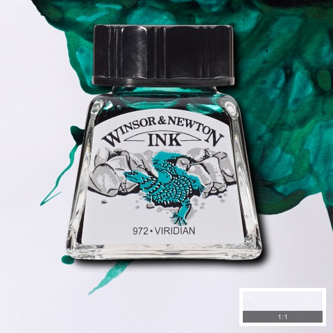 TUSZ RYSUNKOWY 14ML VIRIDIAN Winsor&Newton
