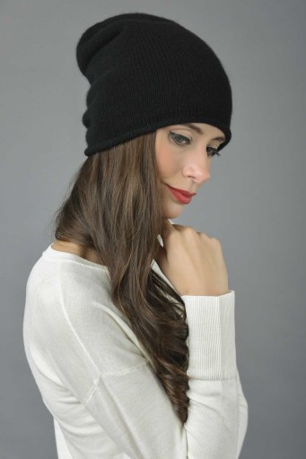 Czapka Beanie Czarna