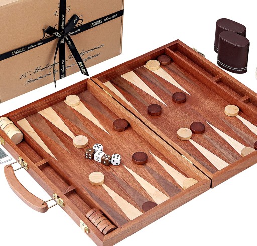 Jaques of London Backgammon Tryktrak UK