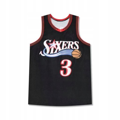 Strój koszykarski Lakers Bulls 76ers Rockets, 3XL