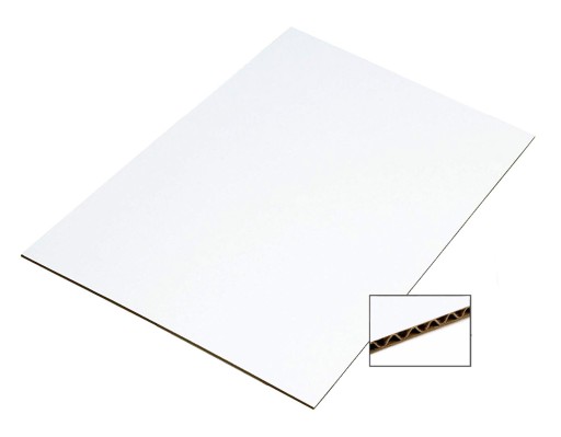 PRZEKŁADKI ARKUSZE TEKTURA BIAŁA 3w 870x840 10szt