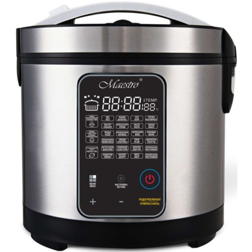 MULTICOOKER SZYBKOWAR PAROWAR MAESTRO 26 PROGRAMÓW