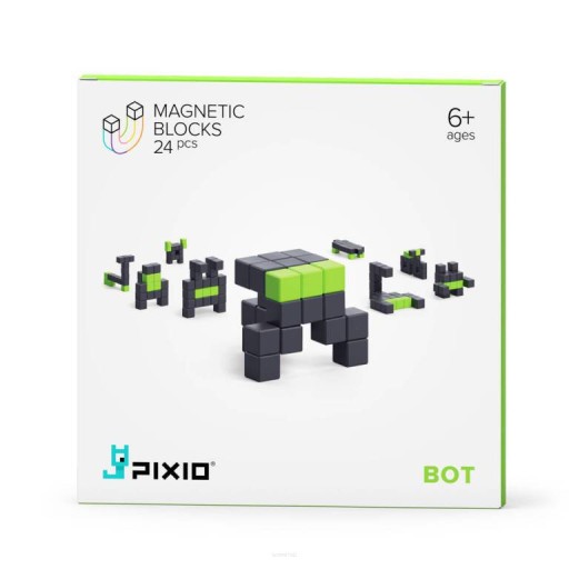 KLOCKI MAGNETYCZNE PIXIO 24 BOT STORY