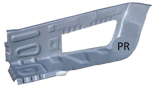 STOPIEŃ DRZWI PRZÓD PRAW MERCEDES SPRINTER 906 06-