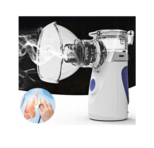 Nebulizator Inhalator przenośny siateczkowy USB