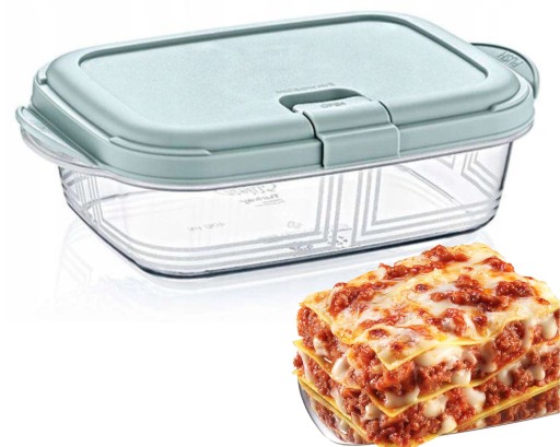 POJEMNIK DO MIKROFALÓWKI MIKROFALI NA ŻYWNOŚĆ 1,1L LUCHBOX ZAMYKANY BPA FRE