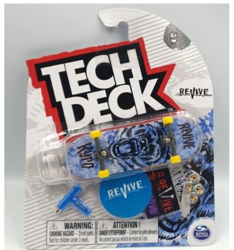 Tech Deck FingerBoard Mini Deskorolka REVIVE Kółka