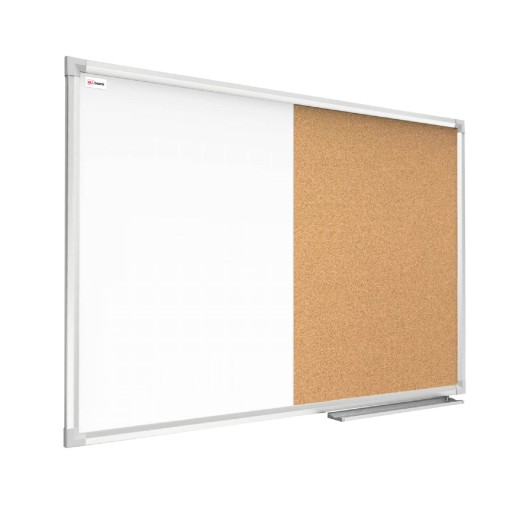 Tablica magnetyczna korkowa 90x60 typu COMBI