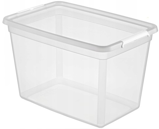 POJEMNIK NA ZABAWKI PUDEŁKO Z POKRYWĄ 60L base