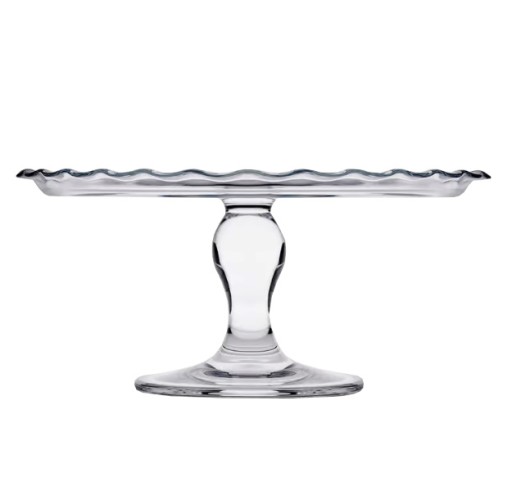 PATERA SZKLANA NODZE TORT CIASTO PASABAHCE 26 CM