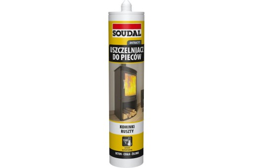 SOUDAL Uszczelniacz do pieców 1500'C 280 ml