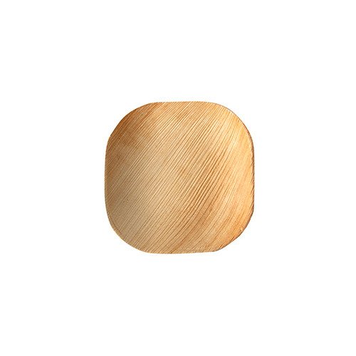 Talerze z liści palmowych 10 x 10 x 1,5 cm 25 szt.