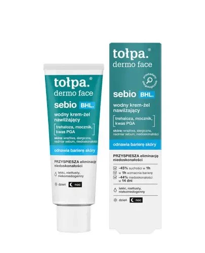 Tołpa Dermo Face Sebio BHL wodny krem-żel nawilżający 40 ml