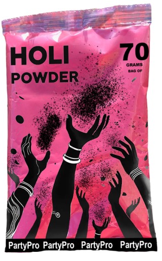 Kolorowy PROSZEK HOLI Puder Festiwal RÓŻOWY Zabawa Holli 70g