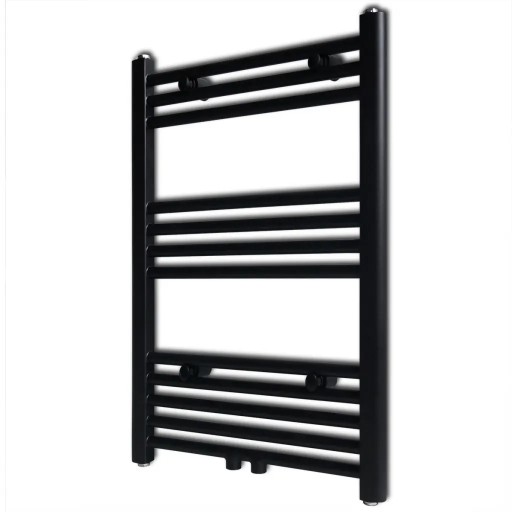Grzejnik łazienkowy 500x764mm czarny - 293W