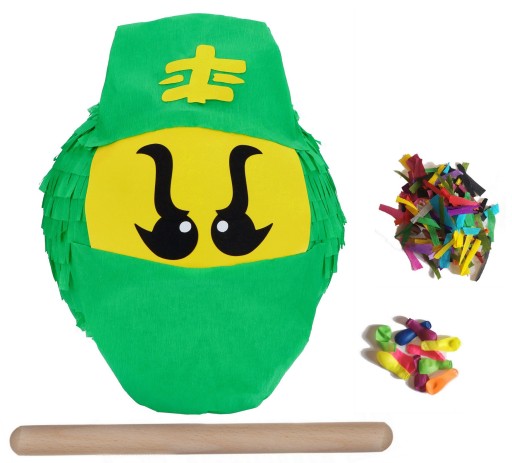 PINIATA NINJA Lego Ninjago 90 cm dodatki
