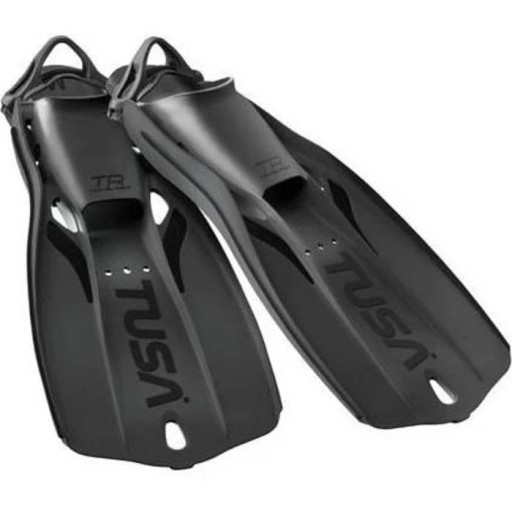 Płetwy TUSA Travel Right z bungee czarne XS/34-39