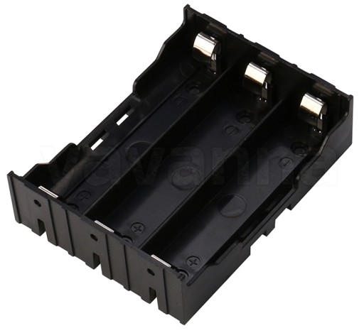 Koszyk box 3S na 3 ogniwa 18650 Li-Ion do PCB 6Pin