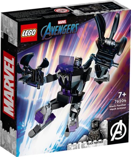 LEGO 76204 MARVEL MECH ZBROJA CZARNA PANTERA