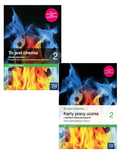 PAKIET To jest chemia 2 PODRĘCZNIK + ĆW z. podst edycja 2020 Nowa Era