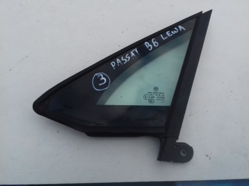 SZYBA DRZWI LEWY PRZÓD MAŁA VW PASSAT B8 2019R.