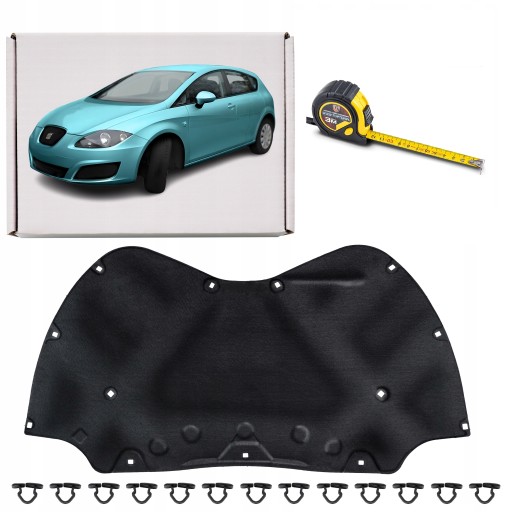 WYGŁUSZENIE MASKI 1P0863831B SEAT LEON II HATCHBACK 1P1 2005-2012