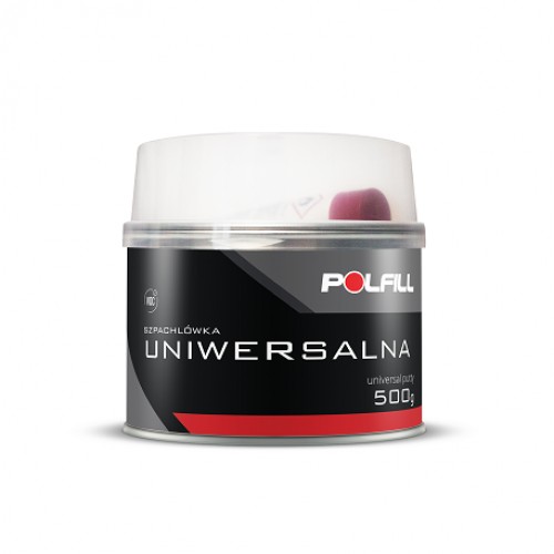 Szpachlówka uniwersalna POLFILL + Utwardzacz 500g