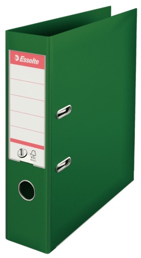 SEGREGATOR ESSELTE NO.1 A4 75 MM ZIELONY
