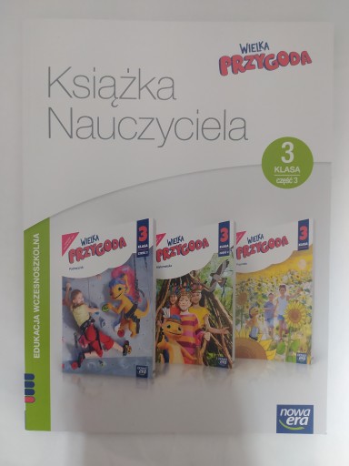 Wielka przygoda klasa 3 Książka nauczyciela zestaw