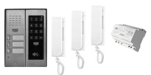 ZESTAW DOMOFONOWY DOMOFON URMET 5025/313-ZK-RF