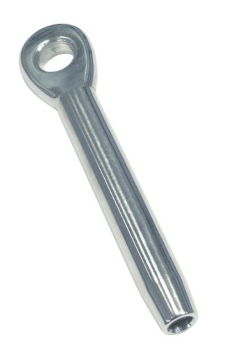Końcówka oczkowa do zawalcowania 4 mm Marinetech