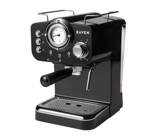 Ekspres RAVEN EER001B - kolbowy RETRO