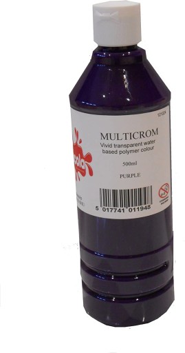 Scola Multicrom Fioletowa Farba Z Połyskiem 500ml